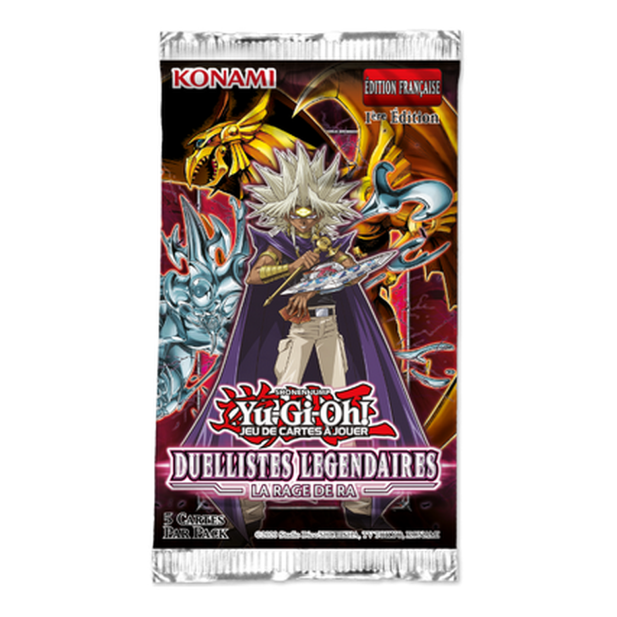 Yu Gi Oh! - Booster – Legendary Duelists: The Rage of Ra – FR
