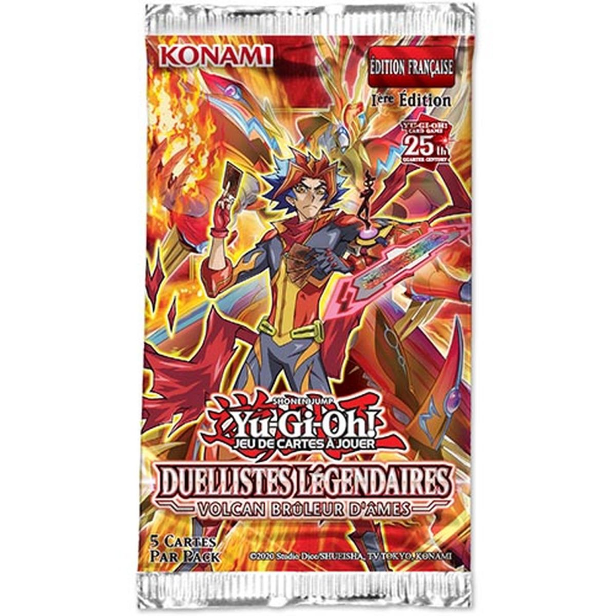 Yu Gi Oh! - Booster - Legendäre Duellanten: Soulburning Volcano - Soulburning Volcano - LED10 - FR