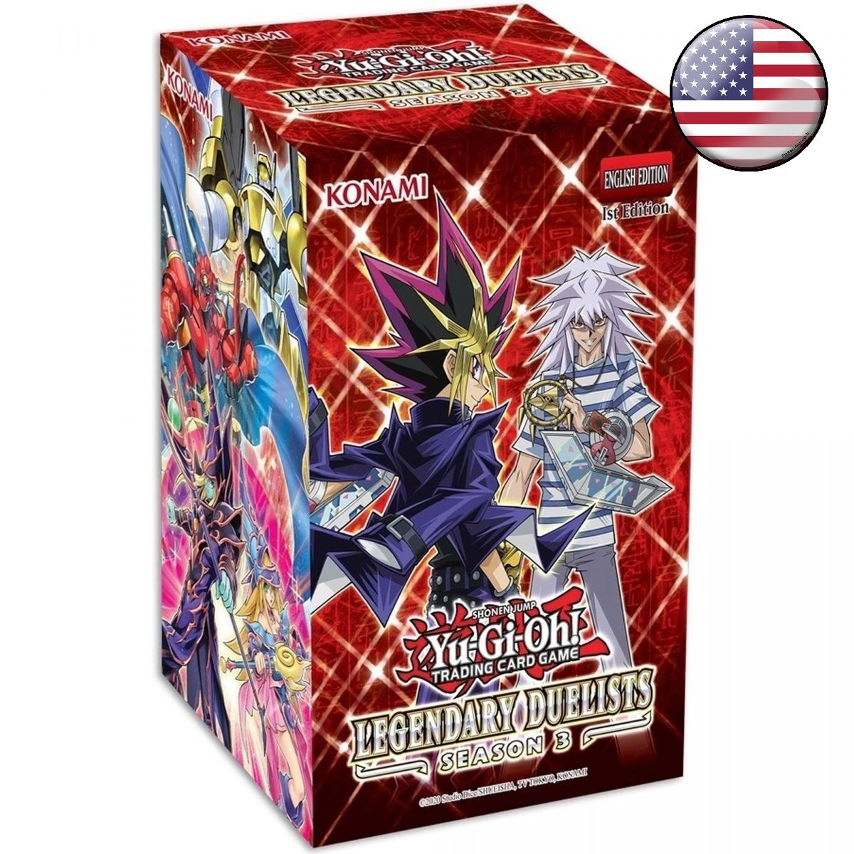 Item Yu-Gi-Oh! – Boxset – Legendary Duelist Staffel 3 – 1. Auflage – Amerikanisch, USA