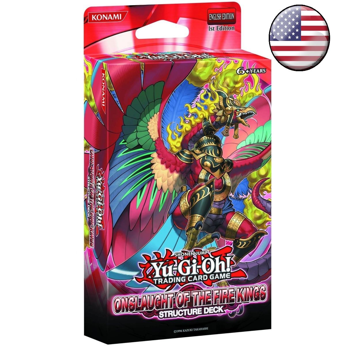 Item Yu Gi Oh! - Structure Deck - Onslaught of The Fire Kings - 1. Auflage - Amerikanische USA