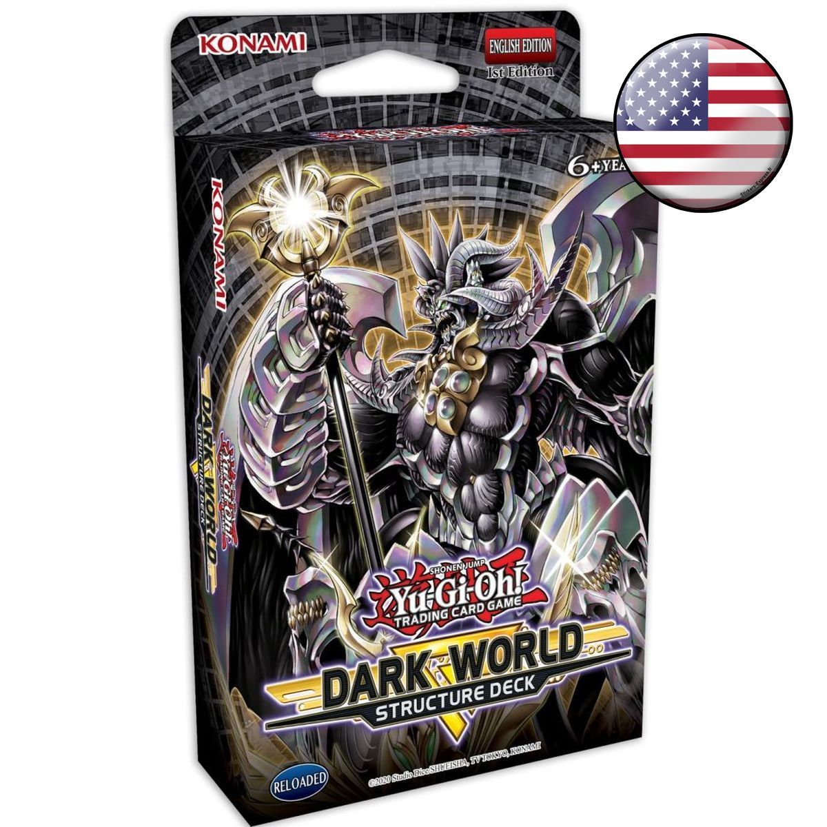 Item Yu-Gi-Oh! - Structure Deck - Dark World - 1. Auflage - Amerikanische USA