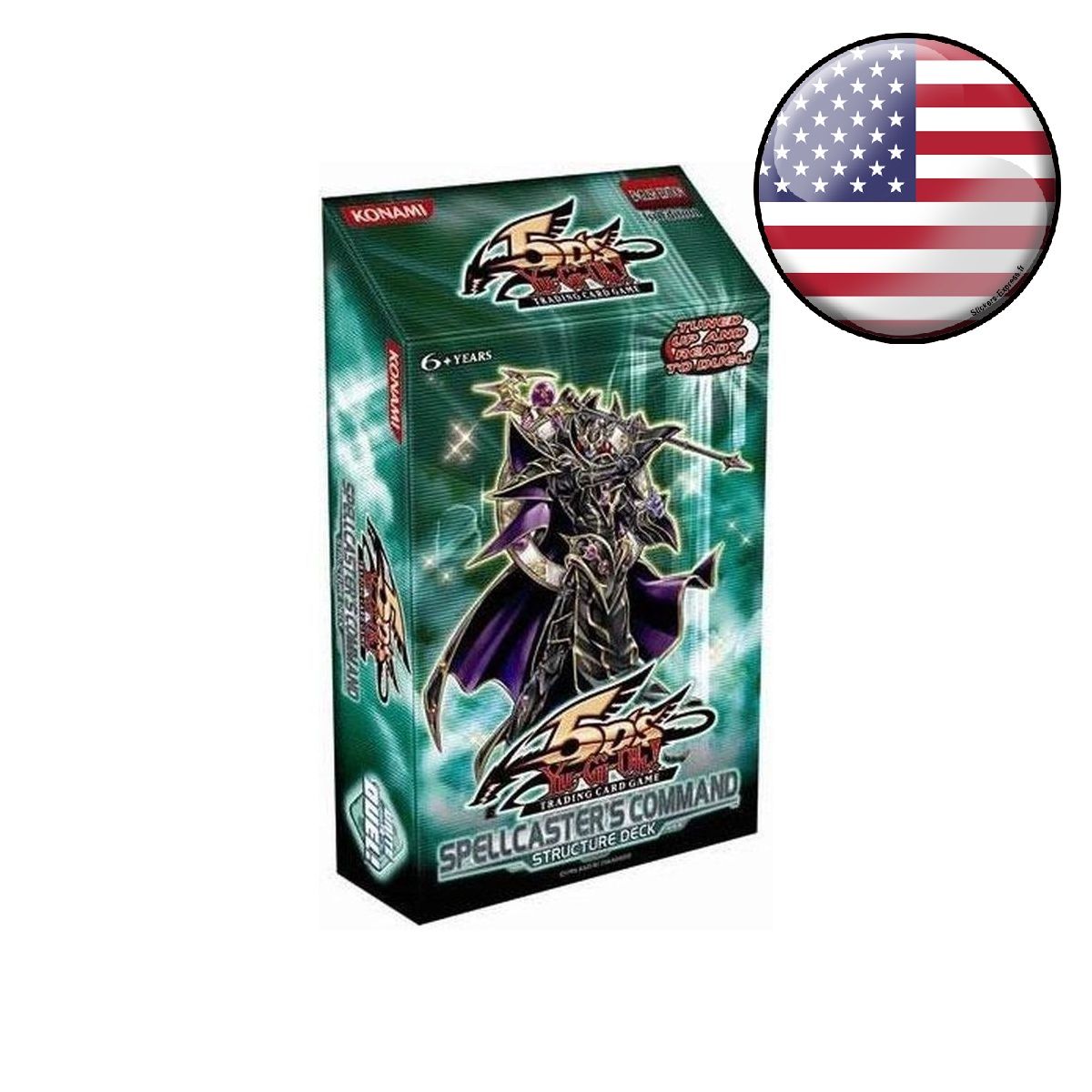 Item Yu Gi Oh! - Structure Deck - Spellcaster's Command - 1. Auflage - Amerikanische USA