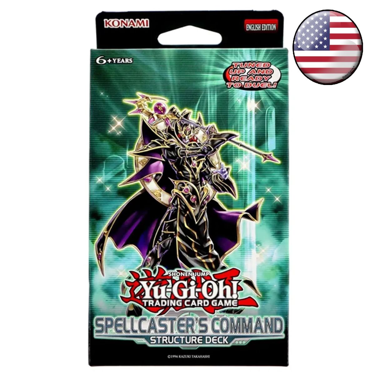 Item Yu Gi Oh! - Structure Deck - Spellcaster's Command - Unbegrenzt - Amerikanische USA