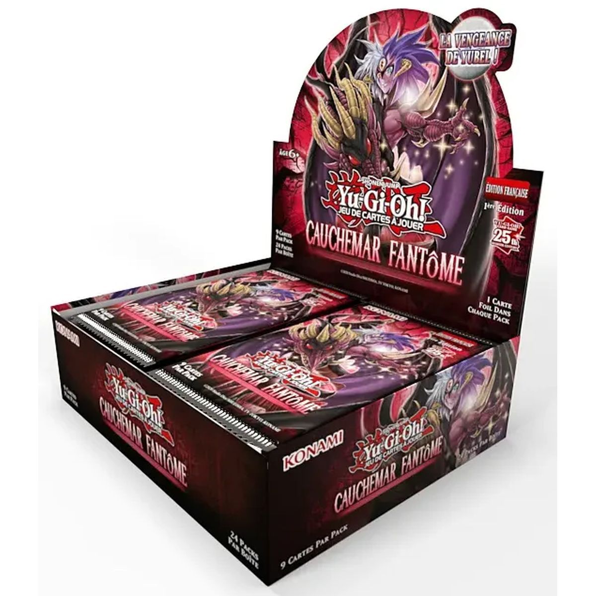 Yu Gi Oh! - Display - Box mit 24 Boostern - Nightmare Phantom - Phantom Nightmare - FR