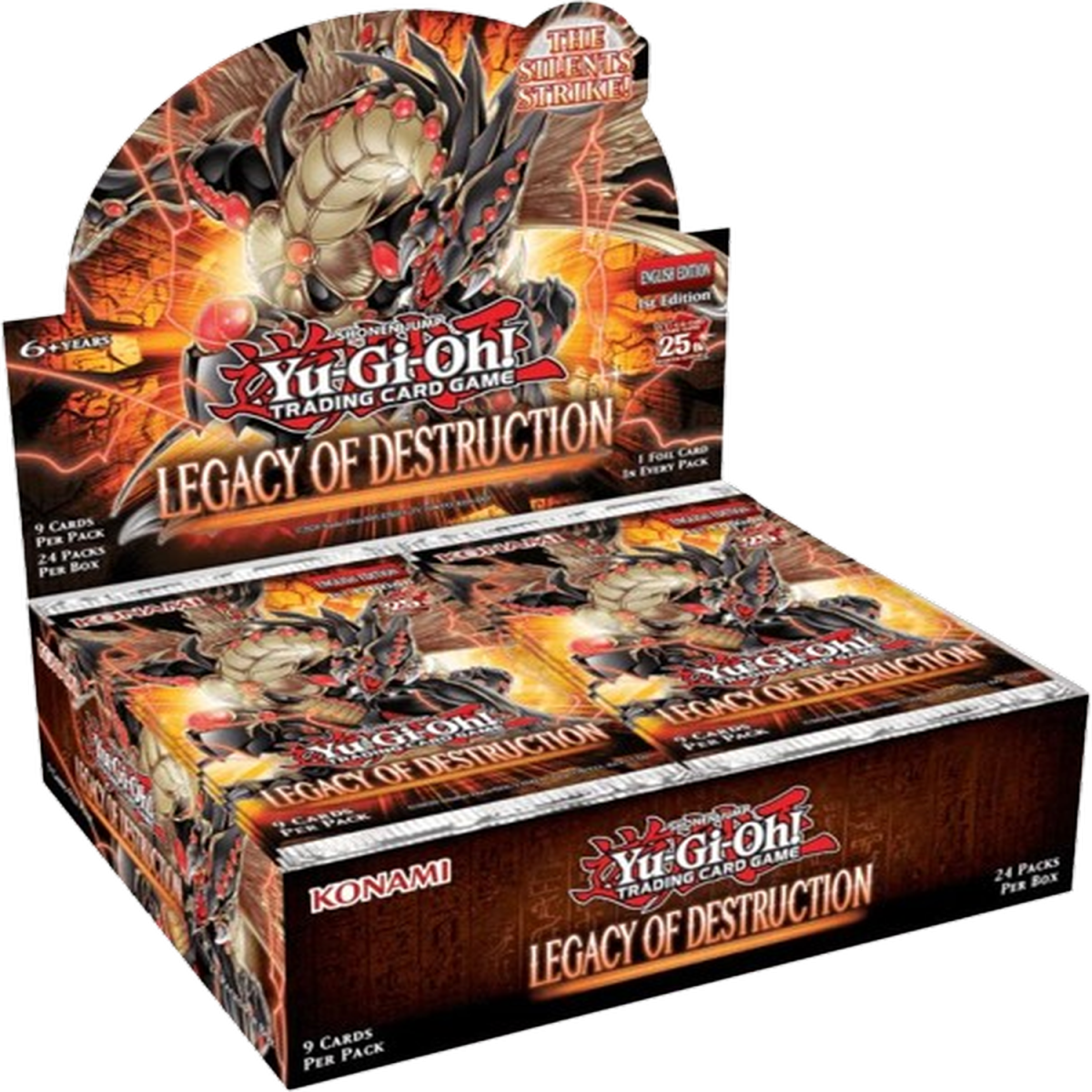 Yu-Gi-Oh! - Display - Box mit 24 Boostern - Legacy of Destruction - Legacy Of Destruction - FR