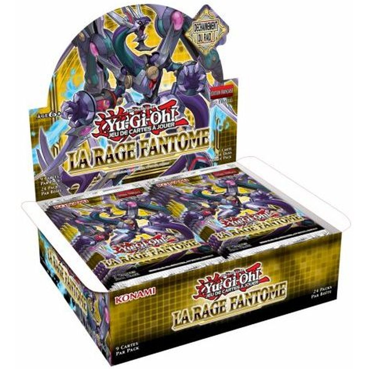 Yu Gi Oh! - Display - Box mit 24 Boostern - La Rage Fantôme - FR