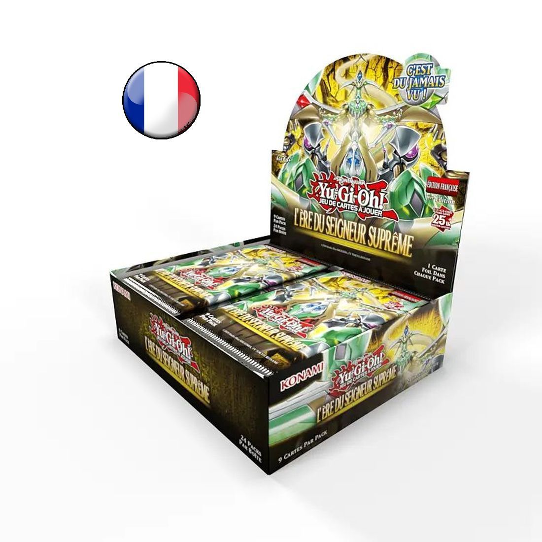 Yu-Gi-Oh! - Display - Box mit 24 Boostern - Age of Overlord - Age of Overlord - FR