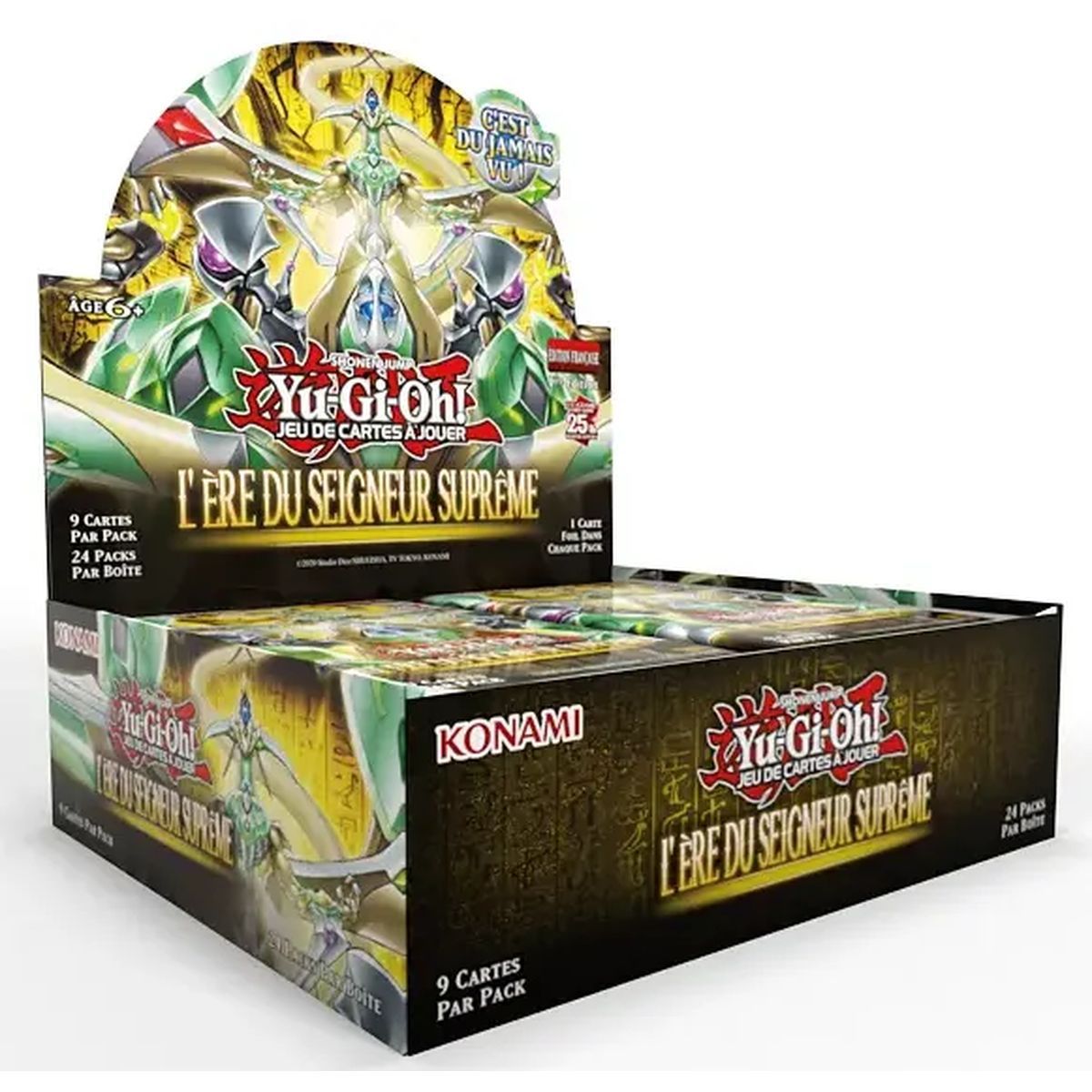 Item Yu-Gi-Oh! - Display - Box mit 24 Boostern - Age of Overlord - Age of Overlord - FR