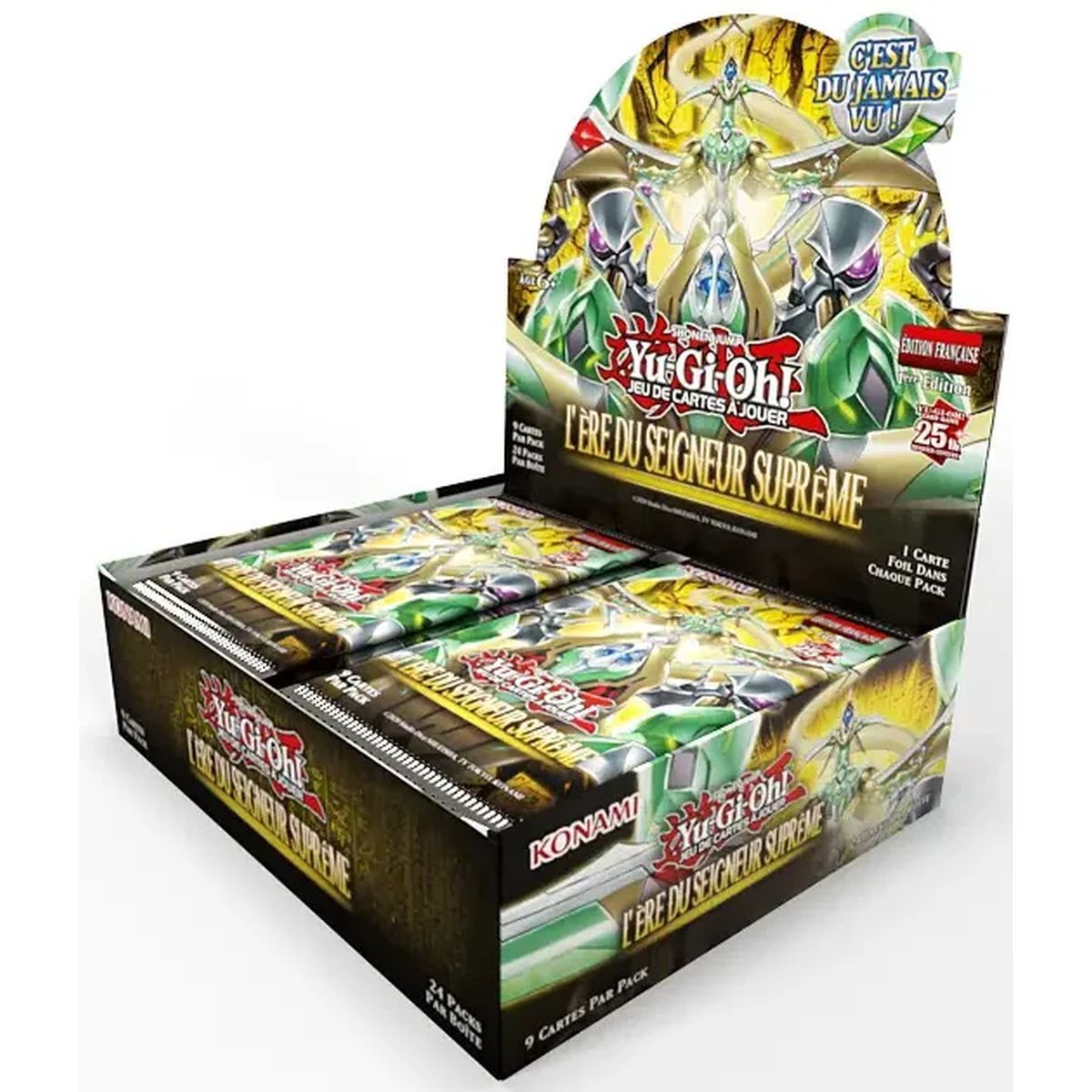 Yu-Gi-Oh! - Display - Box mit 24 Boostern - Age of Overlord - Age of Overlord - FR