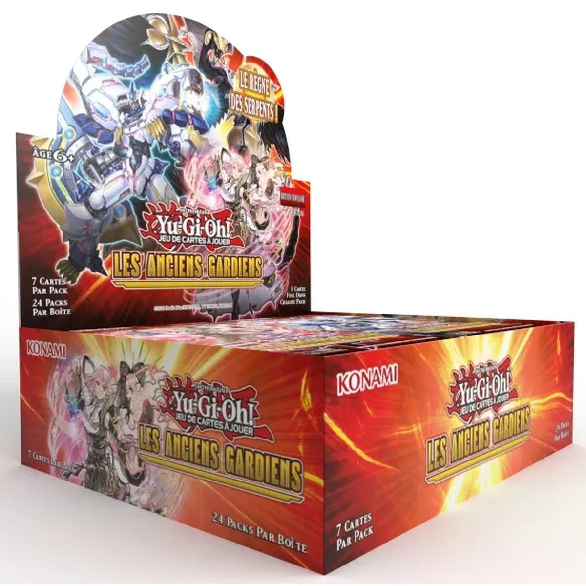 Yu Gi Oh! - Display - Box mit 24 Boostern - The Ancient Guardians - FR