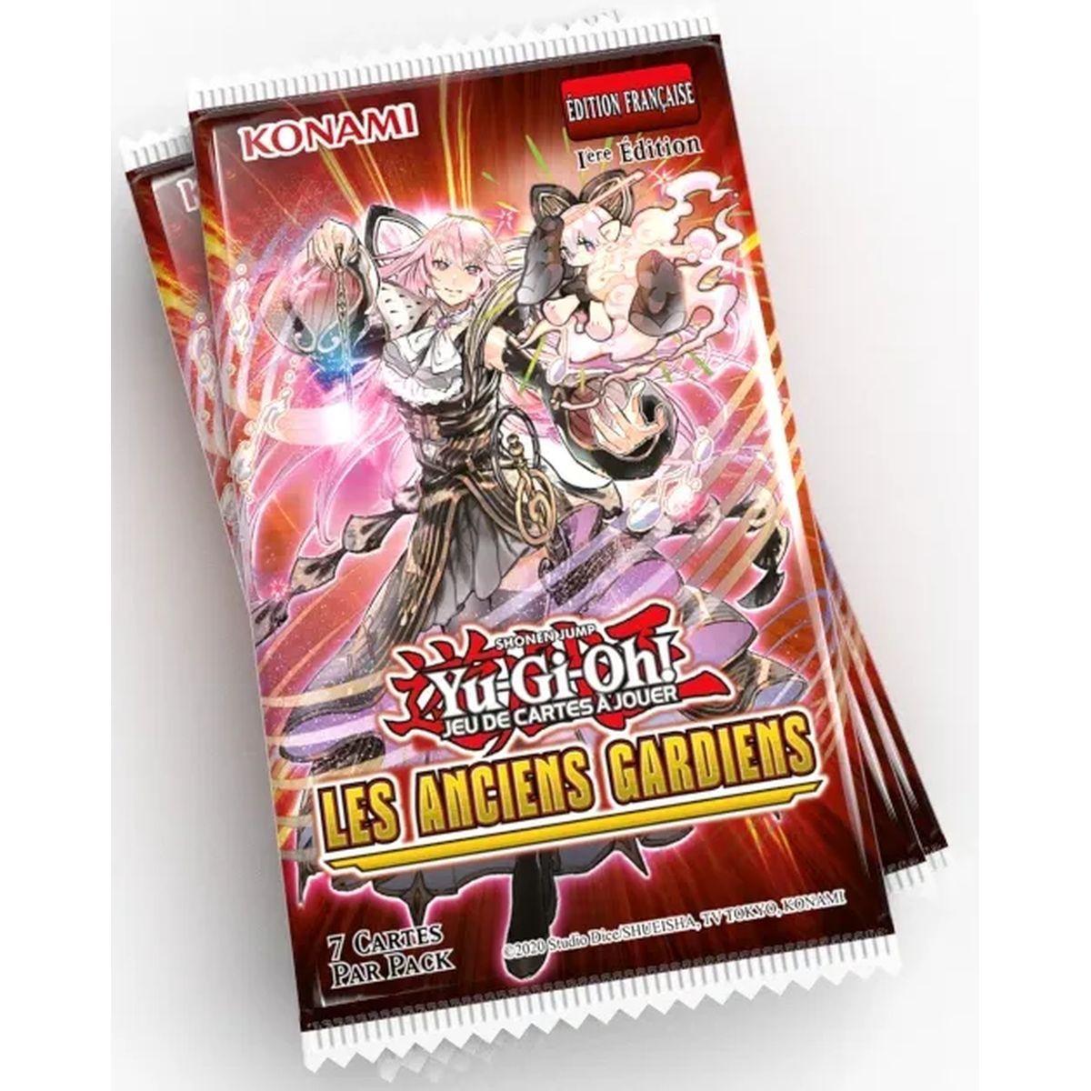 Yu Gi Oh! - Display - Box mit 24 Boostern - The Ancient Guardians - FR