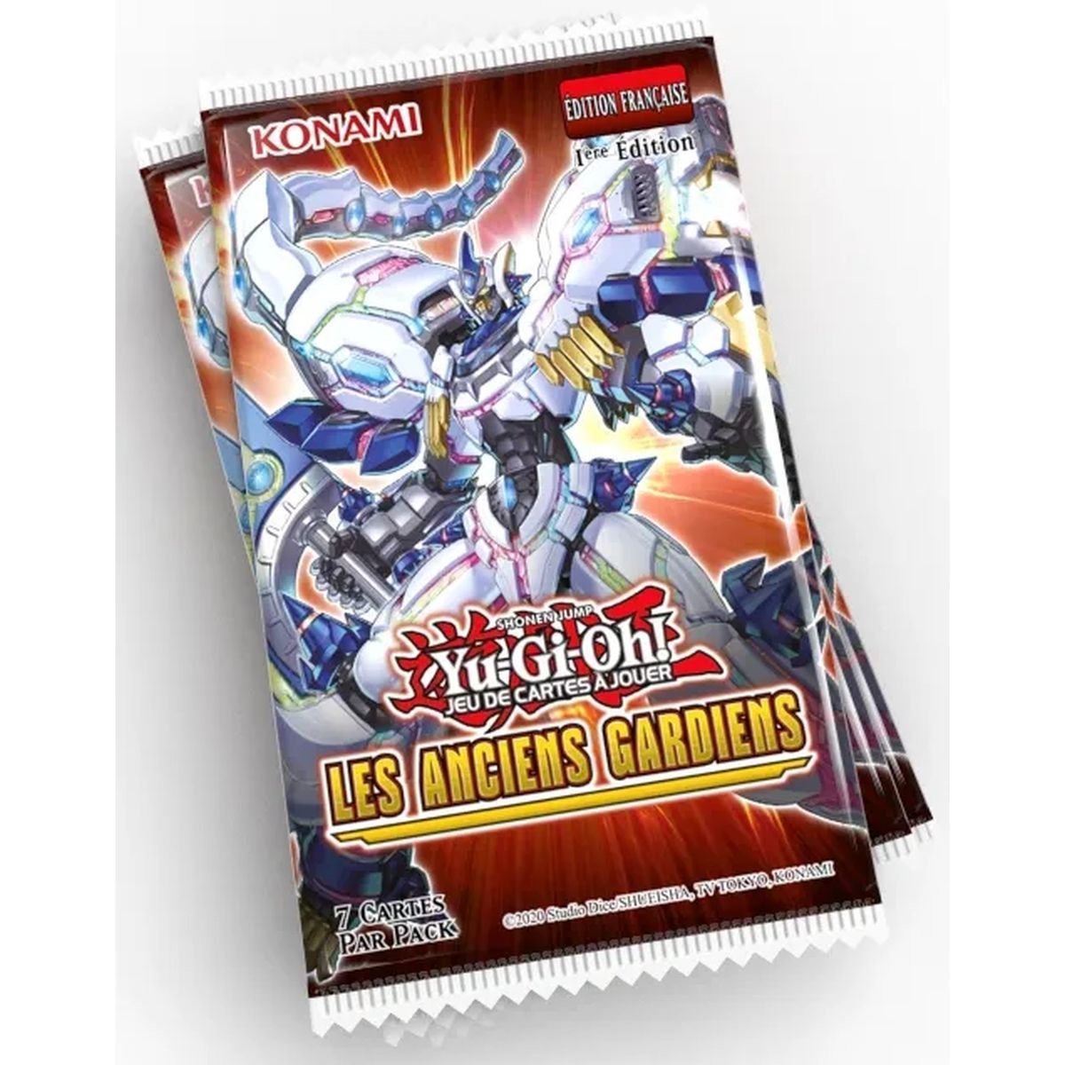 Yu Gi Oh! - Display - Box mit 24 Boostern - The Ancient Guardians - FR