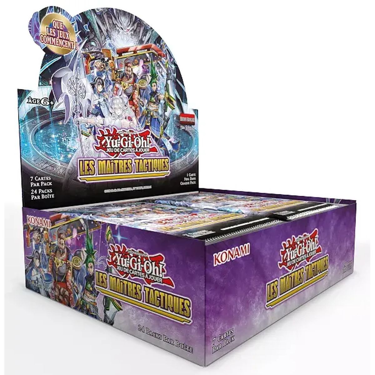 Item Yu Gi Oh! - Display - Box mit 24 Boostern - Les Maîtres Tatiques - FR