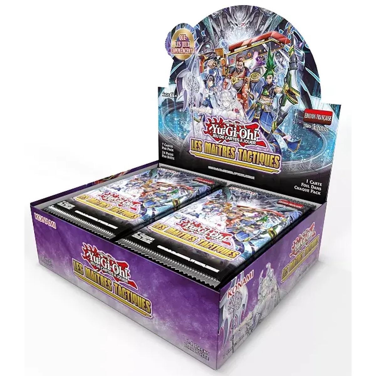 Yu Gi Oh! - Display - Box mit 24 Boostern - Les Maîtres Tatiques - FR