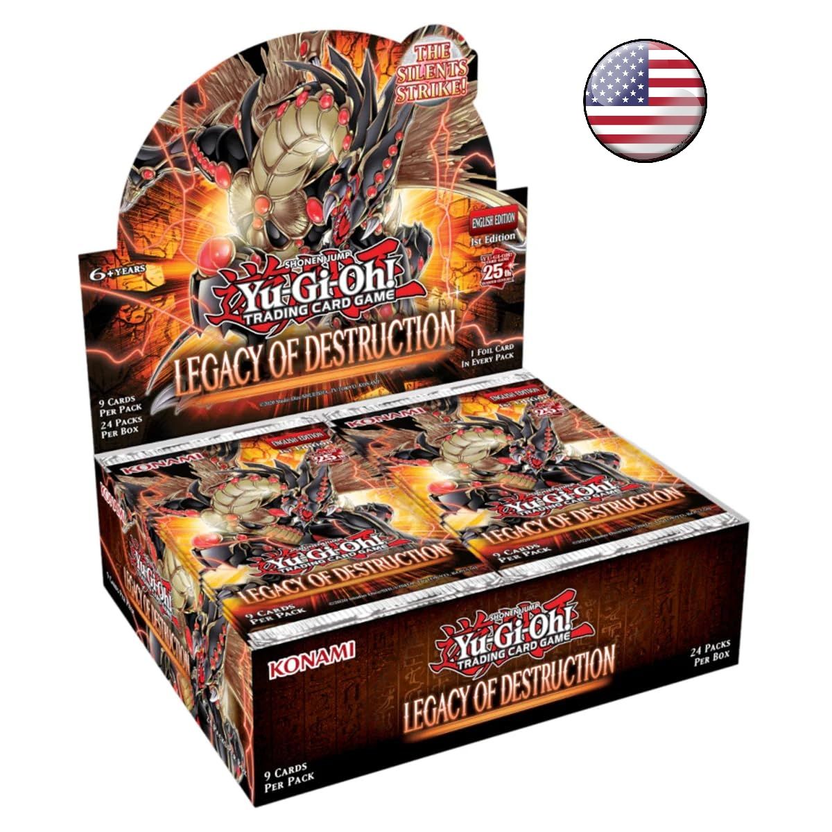 Yu Gi Oh! - Display - Booster - Legacy of Destruction - Legacy Of Destruction - Amerikanische USA