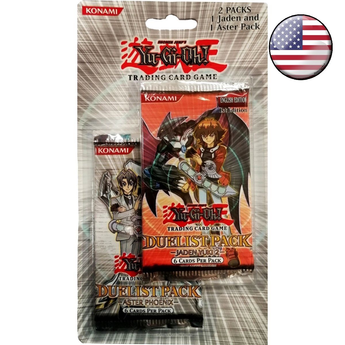 Item Yu Gi Oh! – Sonderausgabe – Duelist-Paket: Jaden Yuki 2 & Aster Phoenix – Amerikanische USA