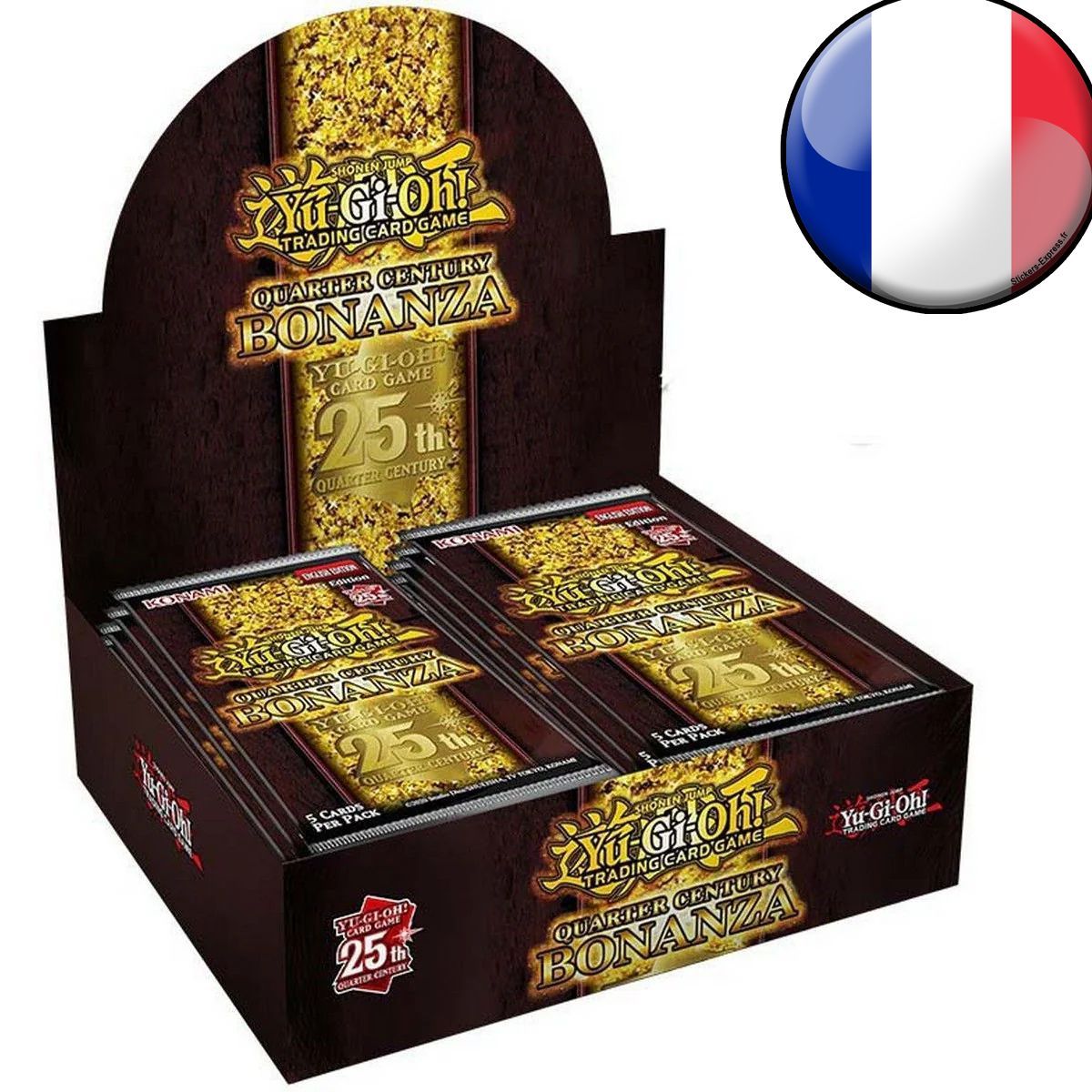 Item Yu-Gi-Oh! JCC – Box mit 24 Boostern – Quarter Century Bonanza – FR