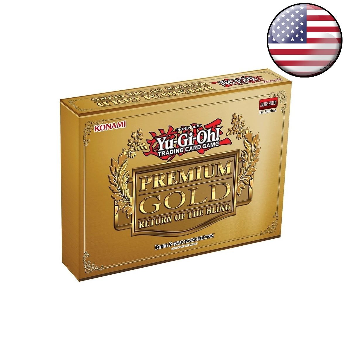 Yu Gi Oh! – Premium Gold 2 – Return Of The Bling – 1. Auflage – Amerikanische USA