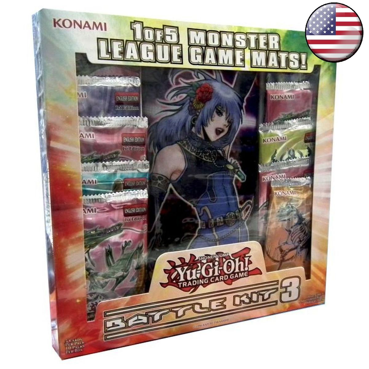 Yu Gi Oh! - Versiegeltes Play Battle Kit 3 – Freya, Spirit of Victory – Amerikanische USA