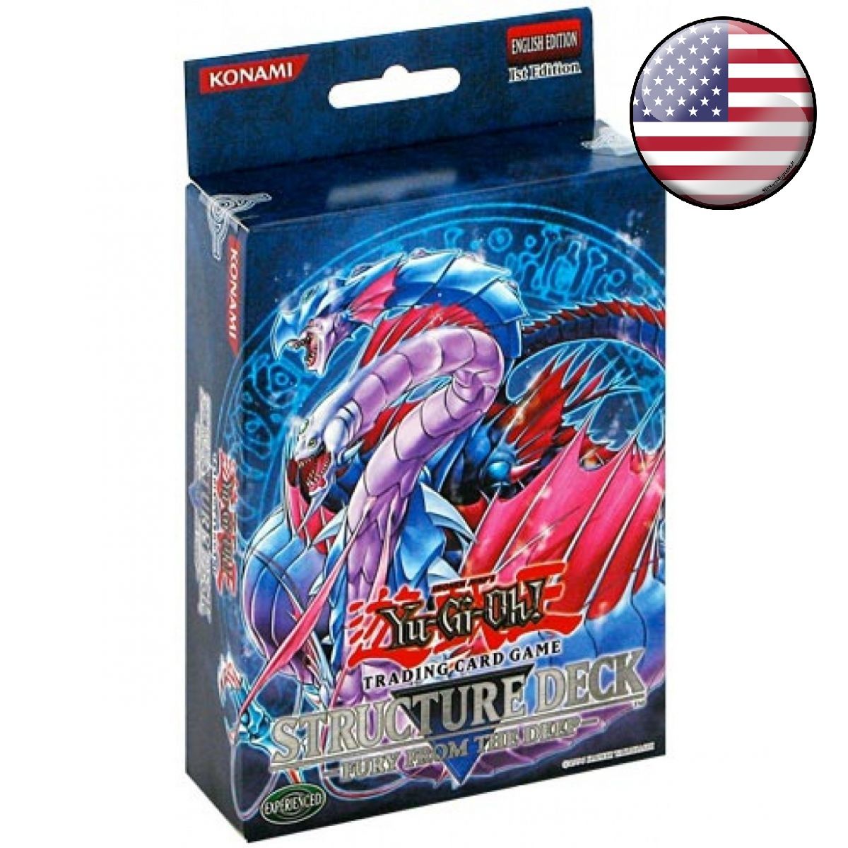 Item Yu Gi Oh! - Structure Deck - Fury from the Deep - 1. Auflage - Amerikanische USA