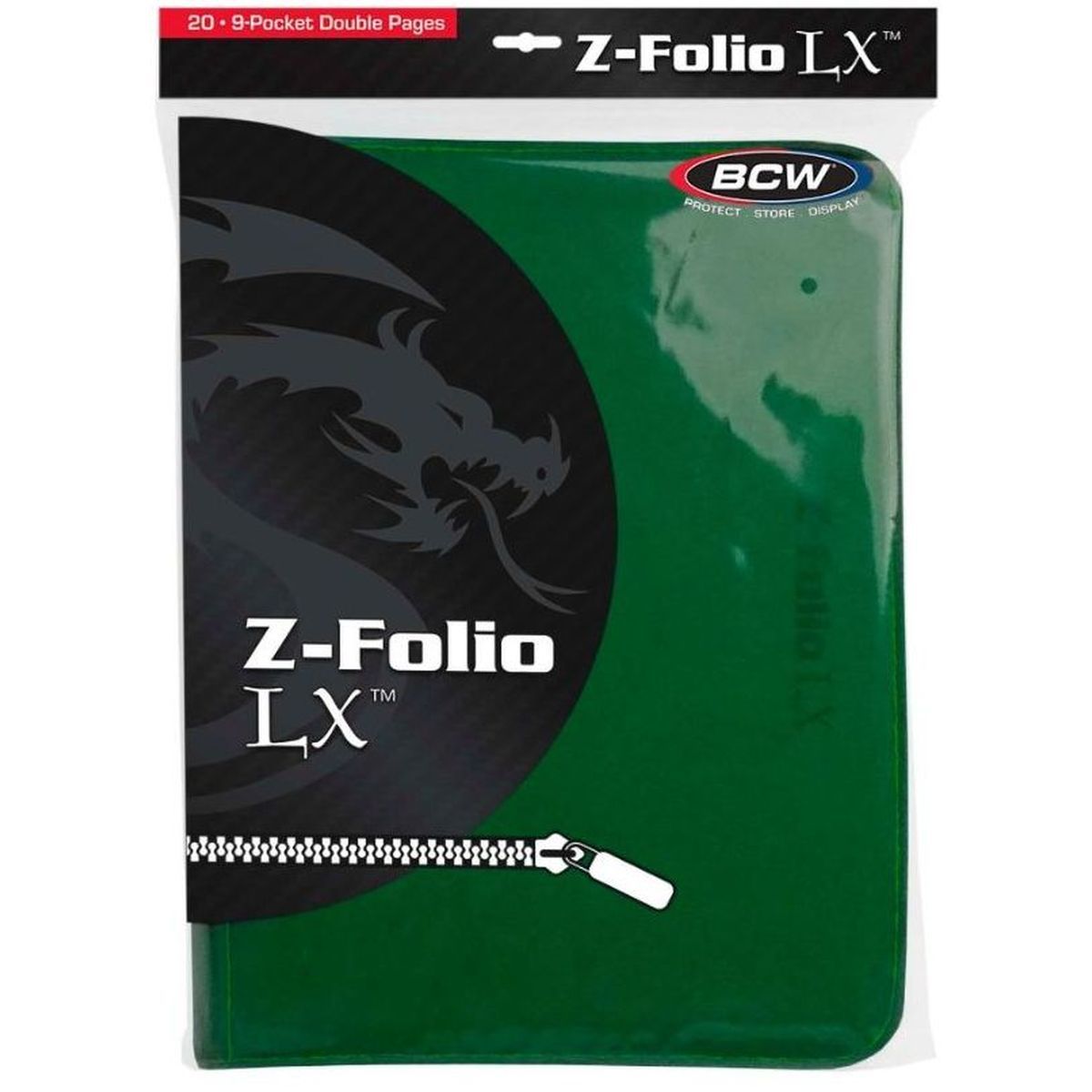 Z-Folio Albumordner mit 9 Fächern – Grün – BCW (360)